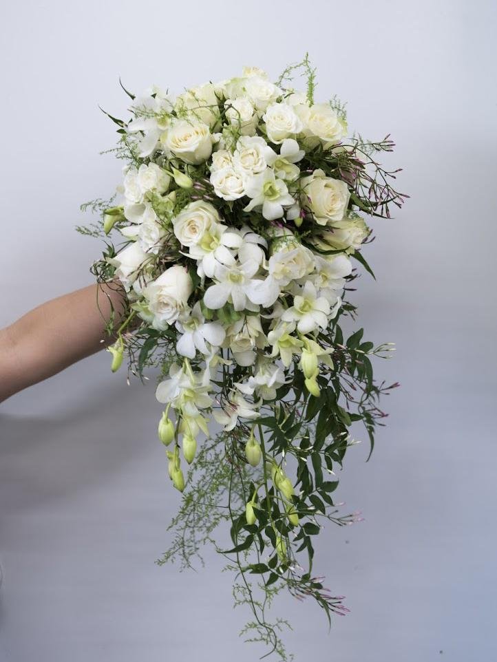 Classic White - Flower Bouquet - Flourish by Charlene