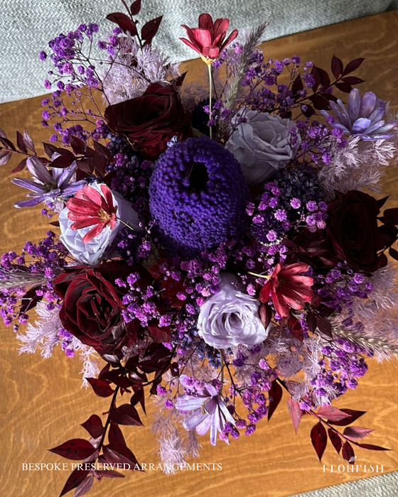 Bespoke Preserved Vase Arrangement