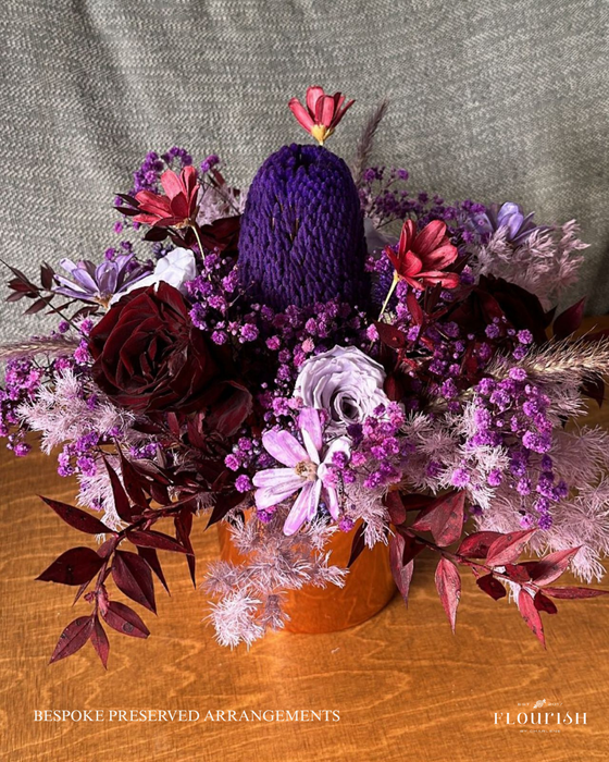 Bespoke Preserved Vase Arrangement