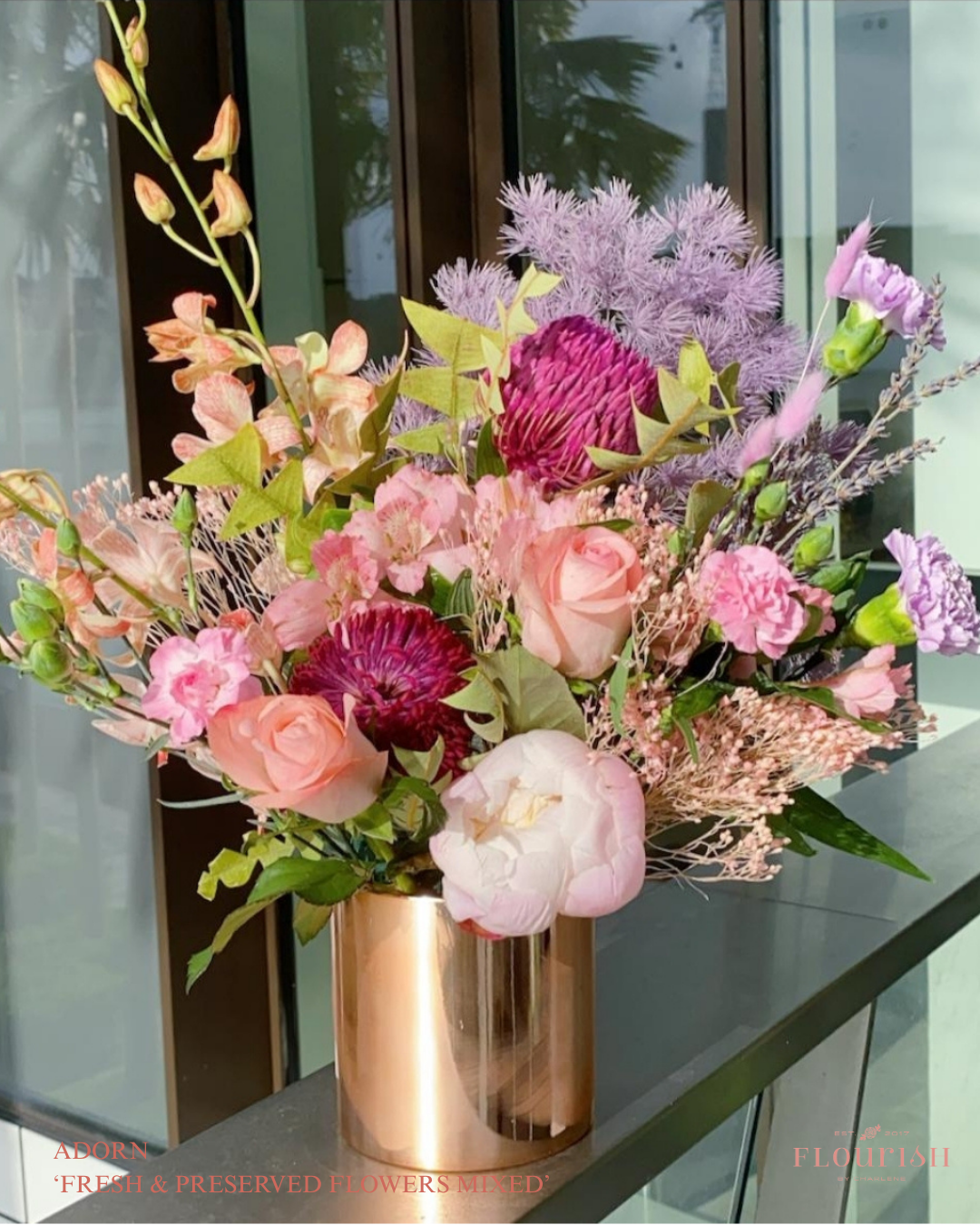 Adorn - ‘Fresh & Preserved Flowers Mixed’