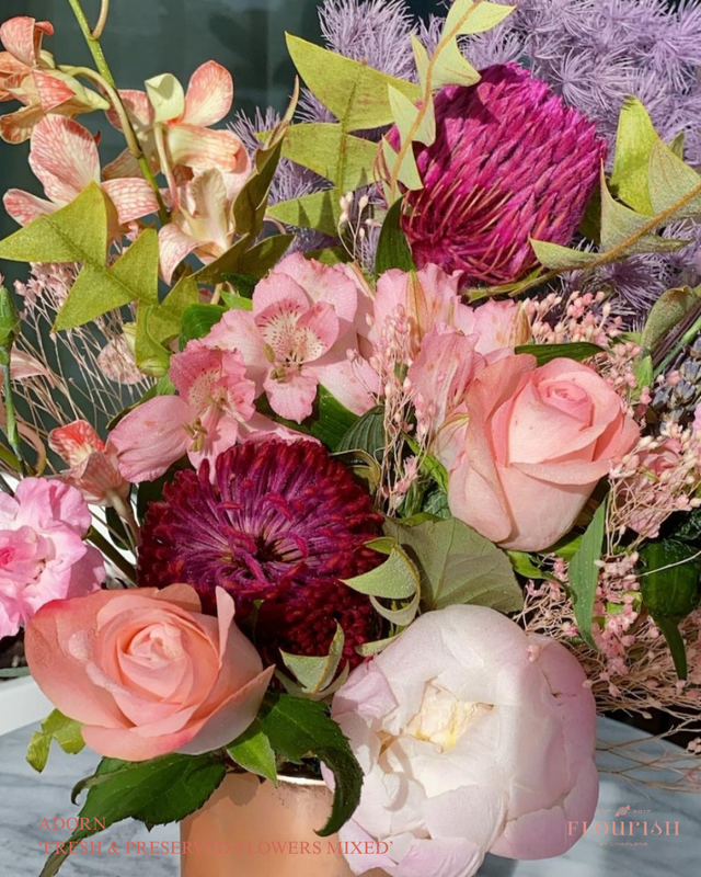 Adorn - ‘Fresh & Preserved Flowers Mixed’