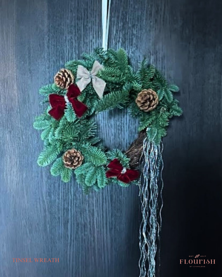 Tinsel Wreath