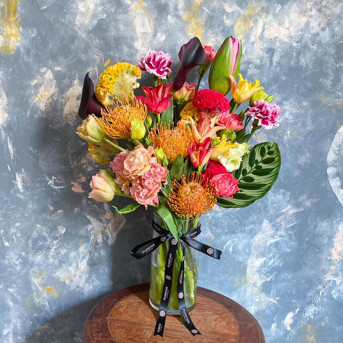 6 Times over 6 Months Subscription Bespoke Vase Arrangement - Monthly Flower Subscription - Weekly Flower Subscription - Flourish by Charlene