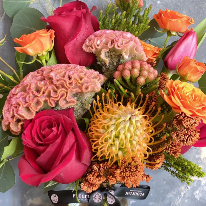 Starburst - Flower Vase Arrangement - Flourish by Charlene