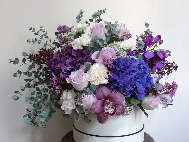 Purple Rain - Flower Bloom Box - Flourish by Charlene