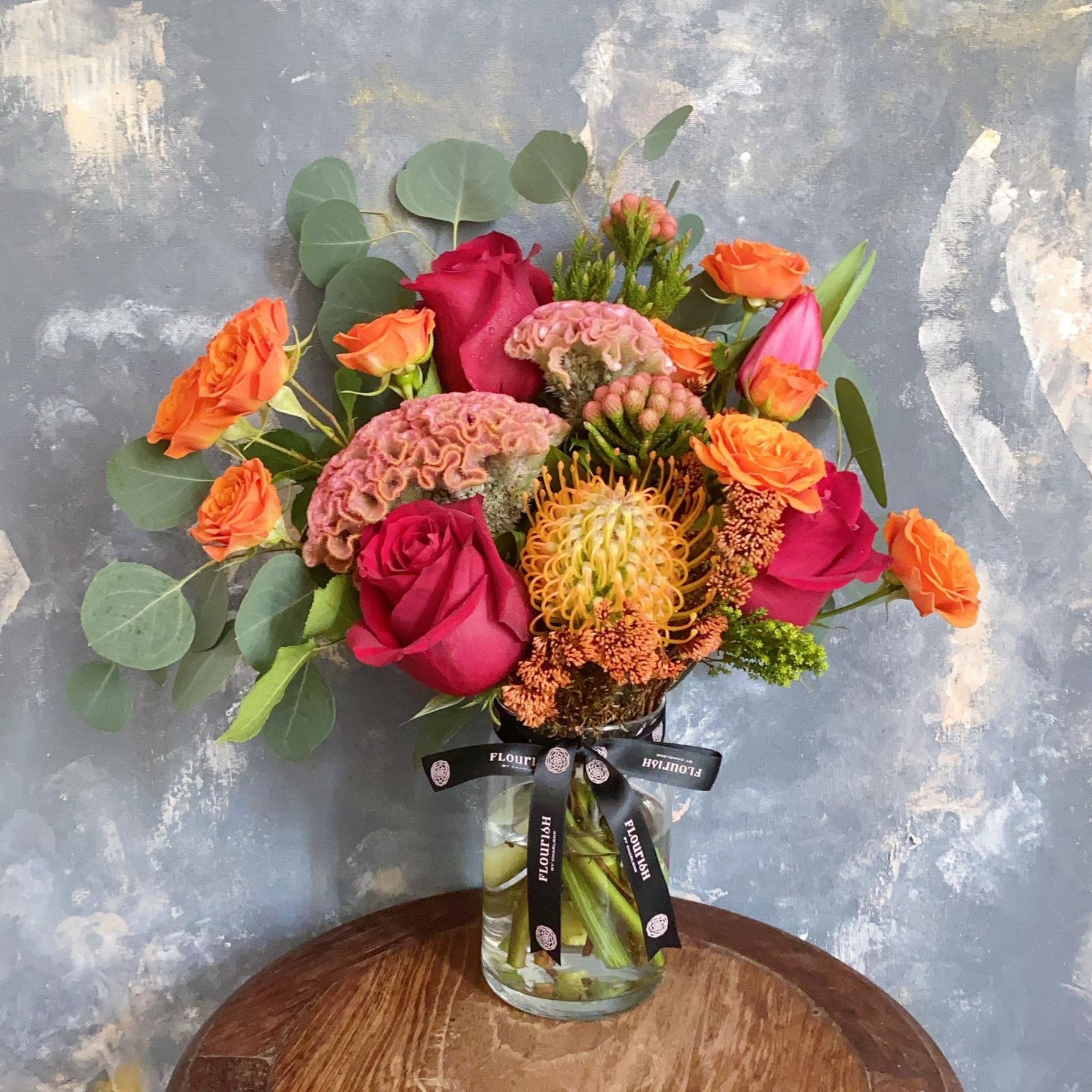 Starburst - Flower Vase Arrangement - Flourish by Charlene