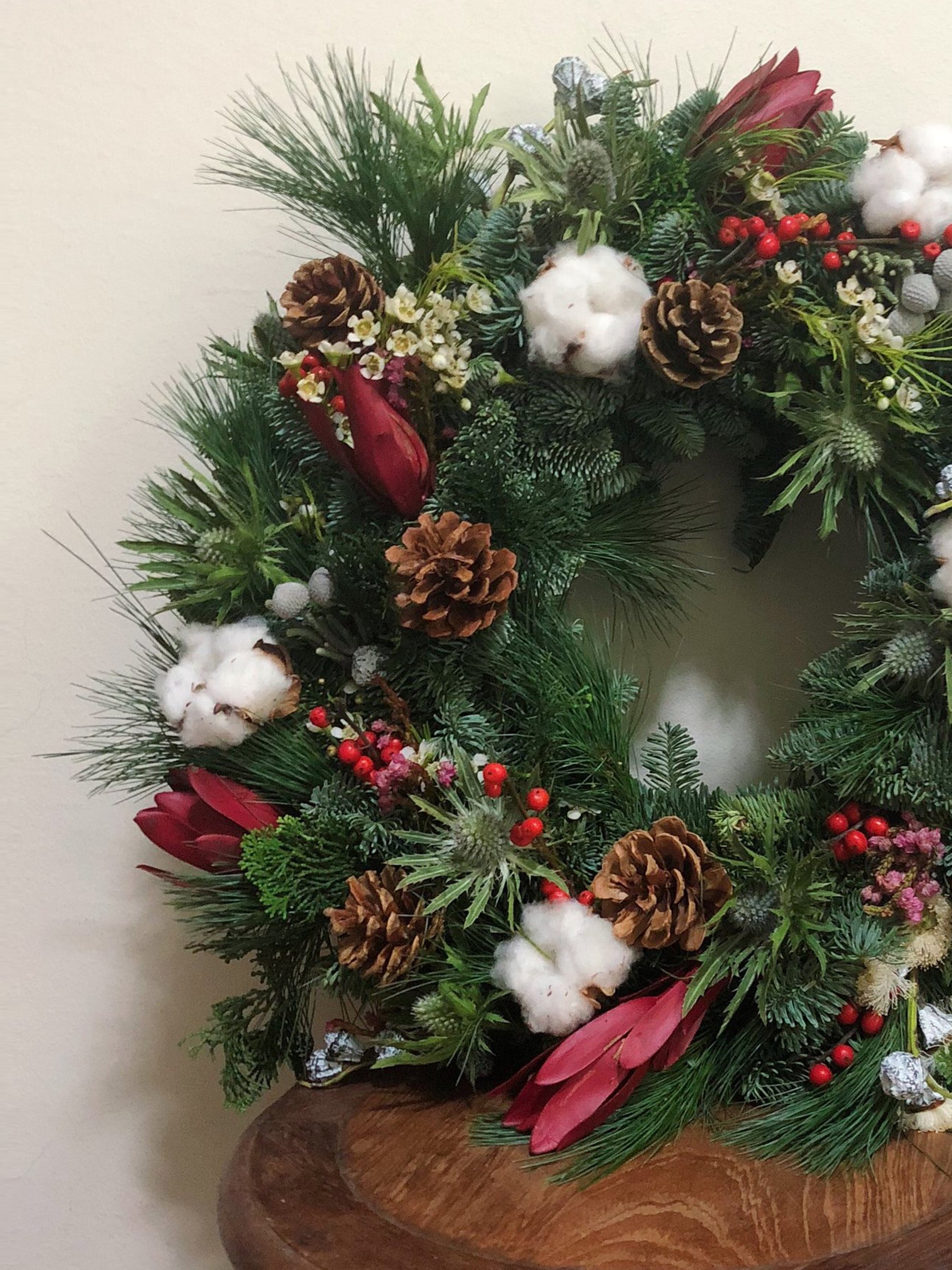 Christmas Wreath - Flourish by Charlene